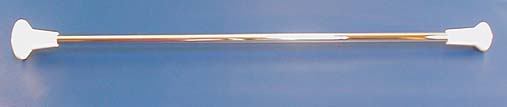 Sharp Plain Fat Shaft Model 20 Twirling Baton - Thicker 7/16 Inch